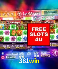 Loterias online na 381win