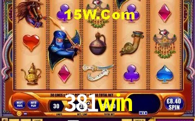Slots com jackpots e giros grátis na 381win